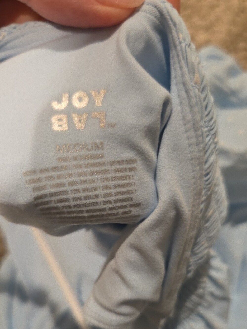 JoyLab Light Blue Tennis Dress - Picture 4 of 4